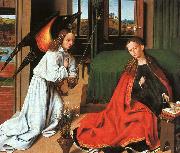 Petrus Christus Annunciation1 oil painting on canvas